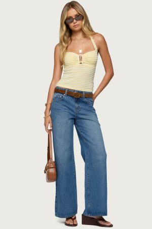 Ery Mid Rise Baggy Jeans