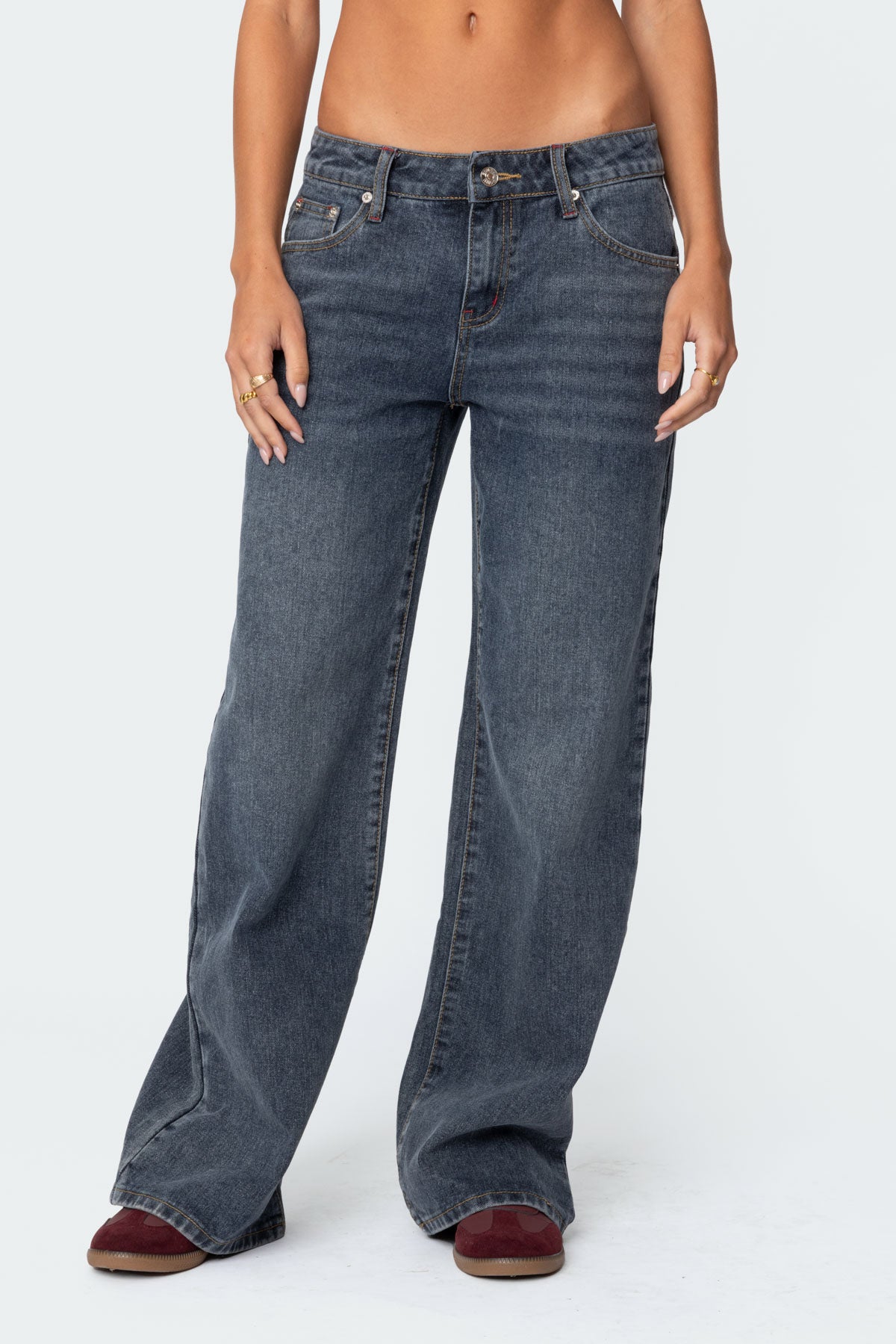 Ace Low Rise Baggy Jeans - Image 2