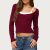BURGUNDY-AND-CREAM
