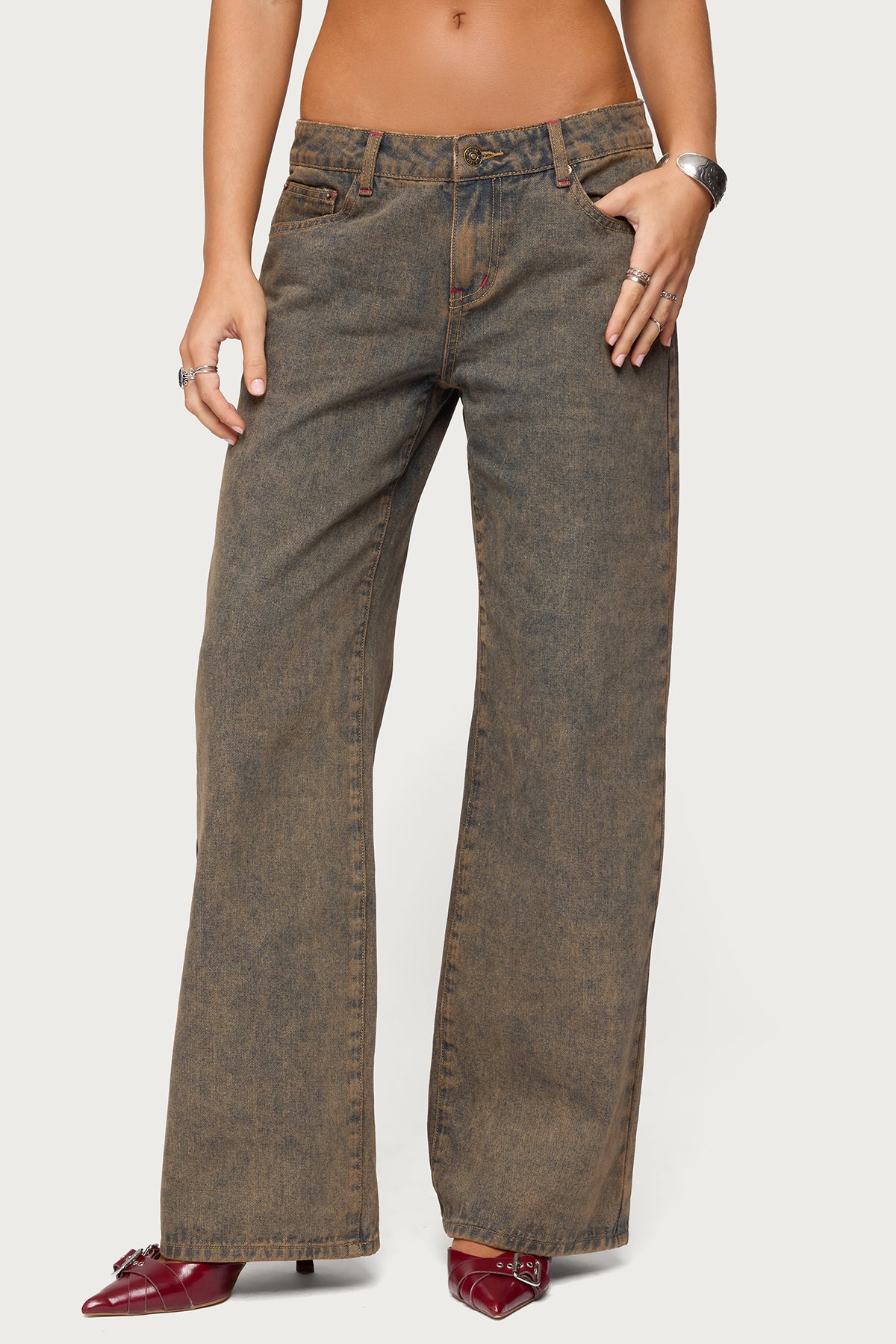 Ace Low Rise Baggy Jeans - Image 2