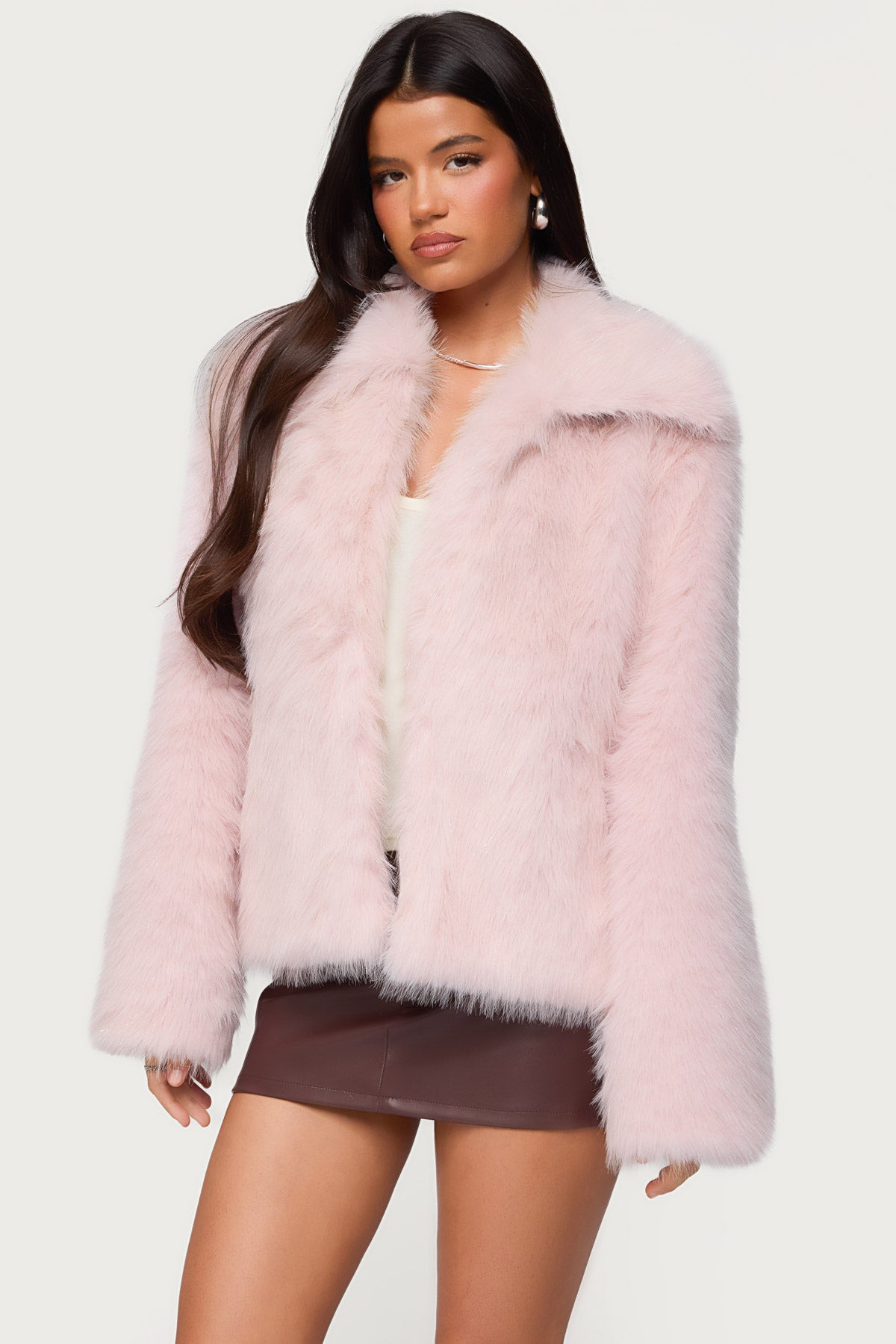 Noelle Oversized Faux Fur Jacket - Image 2