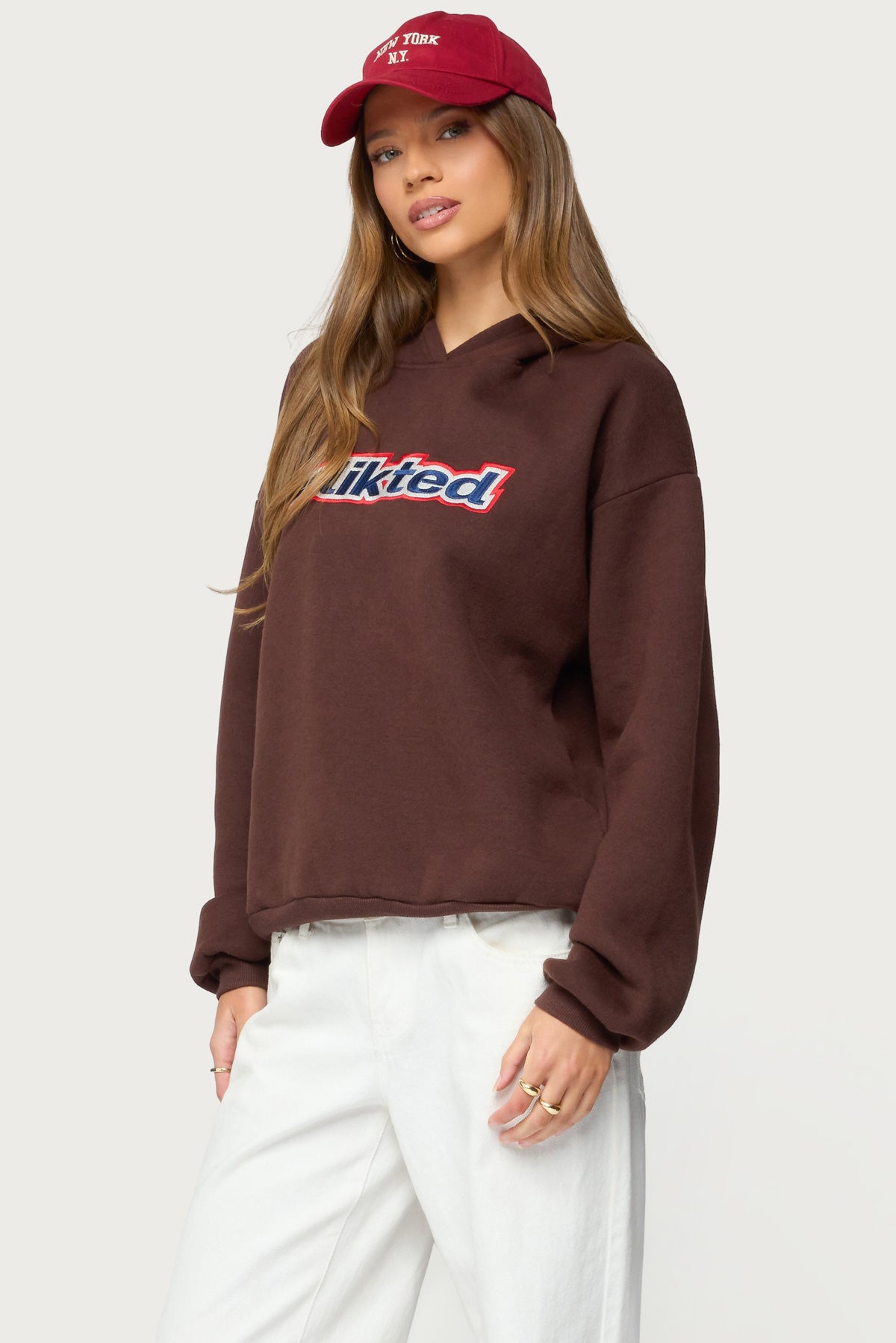 Sweet Treat Edikted Oversized Hoodie - Image 4