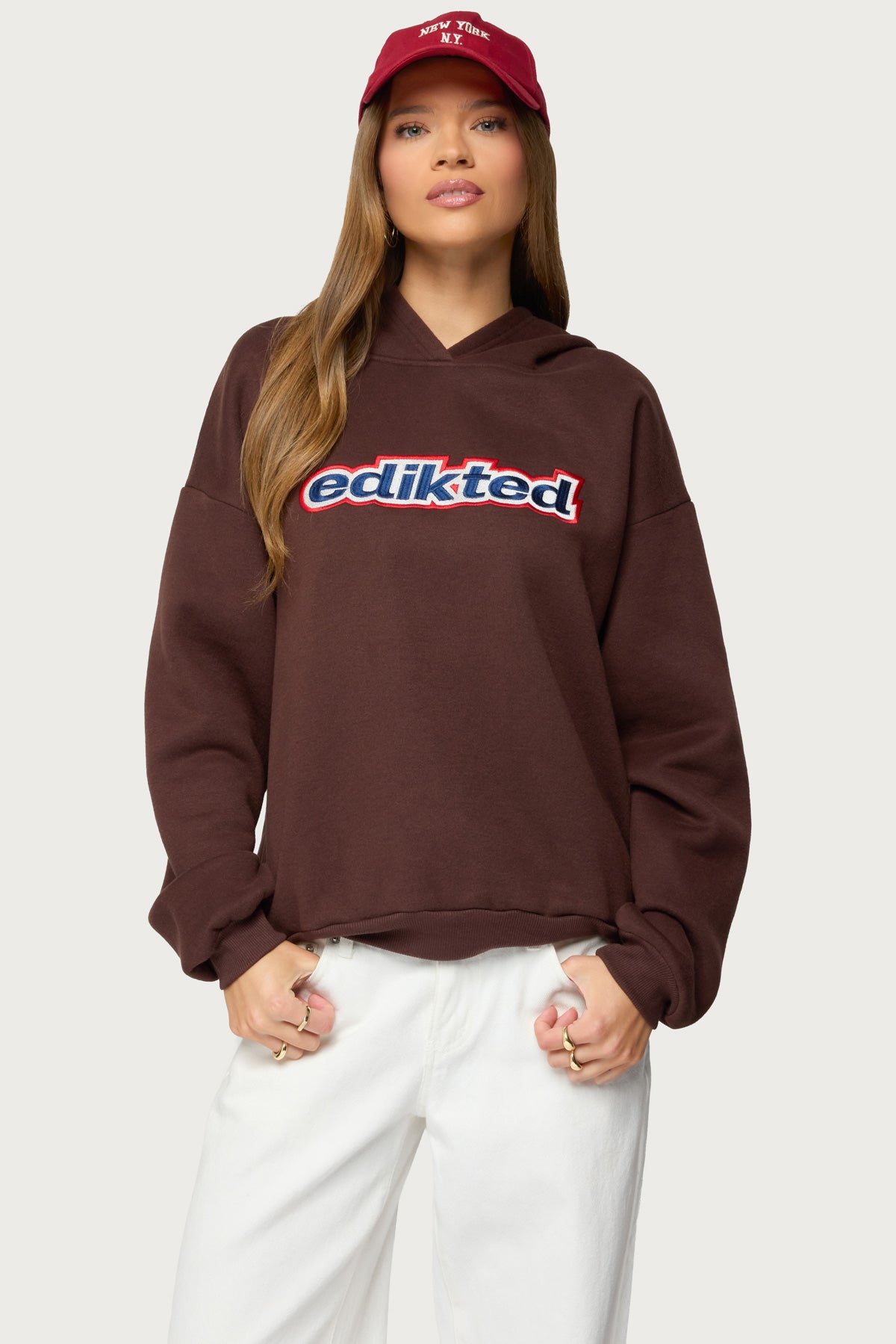 Sweet Treat Edikted Oversized Hoodie - Image 2