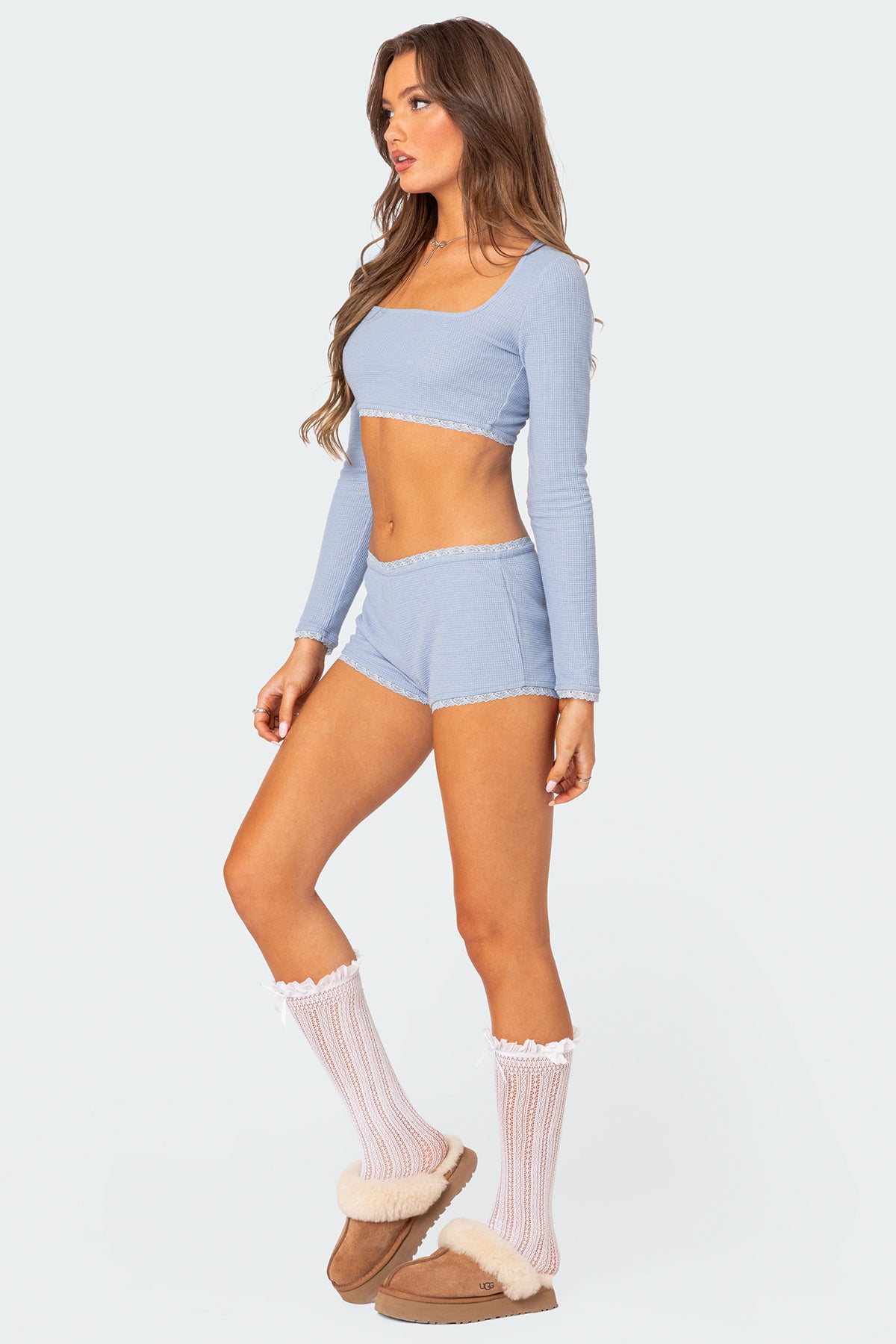 Grwm Waffle Micro Shorts - Image 5