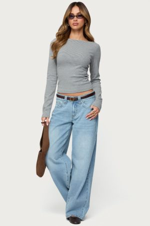 Rivka Low Rise Baggy Jeans