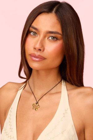 Barbie™ Flower Cord Necklace
