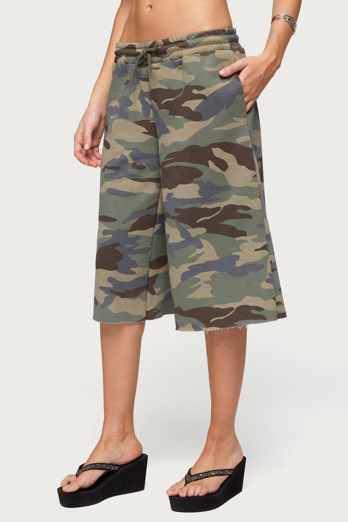 Amika Oversized Bermuda Shorts - Image 4