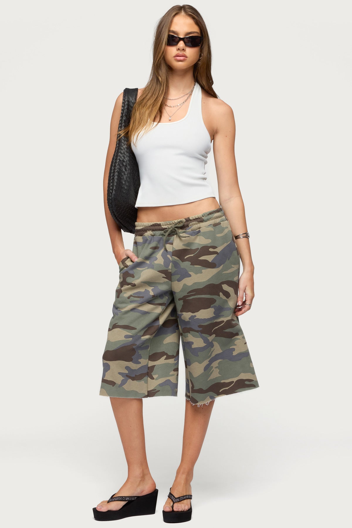 Amika Oversized Bermuda Shorts - Image 2