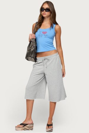 Amika Oversized Bermuda Shorts